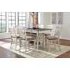 image:imageSignature Design by Ashley 1Piece Counter Height Dining Table with StorageWhitewash