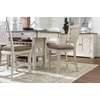 image:imageSignature Design by Ashley 1Piece Counter Height Dining Table with StorageWhitewash