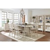 image:imageSignature Design by Ashley 1Piece Counter Height Dining Table with StorageWhitewash