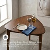 image:imageSignature Design by Ashley 1Piece Small Triangle Dining Table Seats 3