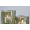image:imageSignature Design by Ashley 2Piece Green Glass Pillar Candle Holder Set