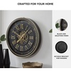 image:imageSignature Design by Ashley 315 Inch Large Wall Clock with Moving Gears
