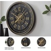 image:imageSignature Design by Ashley 315 Inch Large Wall Clock with Moving Gears