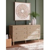 image:imageSignature Design by Ashley 38 Geometric Wood Framed Paper Wall Art
