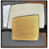 image:imageSignature Design by Ashley Actman Contemporary Square Abstract Framed Handpainted Wall Art 48 x 48 Inches Beige amp Light Brown