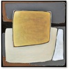 image:imageSignature Design by Ashley Actman Contemporary Square Abstract Framed Handpainted Wall Art 48 x 48 Inches Beige amp Light Brown
