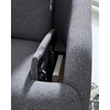 image:imageSignature Design by Ashley Alainmont 1Piece Swivel Power Recliner StoneGrey
