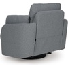 image:imageSignature Design by Ashley Alainmont 1Piece Swivel Power Recliner StoneGrey