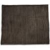 image:imageSignature Design by Ashley Alsonwell Throw Grey Striped Faux Fur BlanketDark Brown