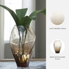 image:imageSignature Design by Ashley Amber Brown Glass Vase Tall Diamond Shape
