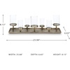 image:imageSignature Design by Ashley Antique Brass Hurricane Candle Holder