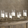 image:imageSignature Design by Ashley Antique Brass Hurricane Candle Holder