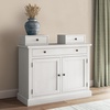 image:imageSignature Design by Ashley Bakers Rack Buffet Cabinet White