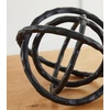 image:imageSignature Design by Ashley Barlee Modern Black Circle Sculpture Decor