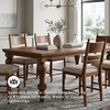 image:imageSignature Design by Ashley Basinger Dining Table 86 Inch Medium Brown