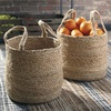 image:imageSignature Design by Ashley Brayton Jute Basket Set of 2 with HandlesLight Brown