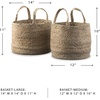 image:imageSignature Design by Ashley Brayton Jute Basket Set of 2 with HandlesLight Brown