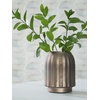 image:imageSignature Design by Ashley Briarcott Casual Indoor 7 Mercury Glass Tabletop Vase with Wide Mouth Dark BrownDark Brown