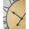 image:imageSignature Design by Ashley Brockett Oversized Wall Clock 42 Inch Black
