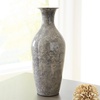 image:imageSignature Design by Ashley Brockwich Traditional 12 Inch HighGloss Vase Gray