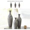 image:imageSignature Design by Ashley Brockwich Traditional 12 Inch HighGloss Vase Gray