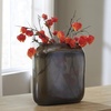 image:imageSignature Design by Ashley Brown Square Glass Vase Gray amp GoldGray  Gold