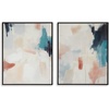 image:imageSignature Design by Ashley Caldish Contemporary Rectangular Handpainted Wall Art Set 24 x 30 Inches Set of 2 Blue amp White