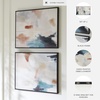image:imageSignature Design by Ashley Caldish Contemporary Rectangular Handpainted Wall Art Set 24 x 30 Inches Set of 2 Blue amp White