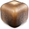 image:imageSignature Design by Ashley Capard MidCentury Modern IndoorOutdoor 8 Grid Textured Glass Tabletop Vase Dark Brown8