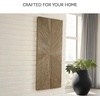 image:imageSignature Design by Ashley Carved Sunburst Wood Wall Decor Large Wall Art