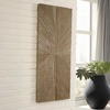 image:imageSignature Design by Ashley Carved Sunburst Wood Wall Decor Large Wall Art