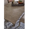 image:imageSignature Design by Ashley Chrestner Contemporary Rectangular Dining Room Table Brown Finish