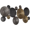 image:imageSignature Design by Ashley Circle Metal Wall Sculpture 46x23 in Emsley