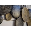 image:imageSignature Design by Ashley Circle Metal Wall Sculpture 46x23 in Emsley
