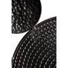 image:imageSignature Design by Ashley Circle Metal Wall Sculpture 46x23 in Emsley