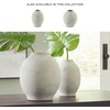 image:imageSignature Design by Ashley Clayson Vintage Indoor 12 Distressed Ceramic Tabletop Vase Beige amp Light Green1025 W x 1025 D x 12 H