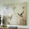 image:imageSignature Design by Ashley Collmund Art Deco Gallery Wrapped Canvas Wall Art 48 x 36 Inches Gray amp Light Brown