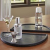 image:imageSignature Design by Ashley Cortsen Casual FoodSafe Semicircular Marble Tray Black