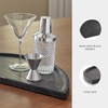 image:imageSignature Design by Ashley Cortsen Casual FoodSafe Semicircular Marble Tray Black