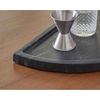 image:imageSignature Design by Ashley Cortsen Casual FoodSafe Semicircular Marble Tray Black