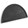 image:imageSignature Design by Ashley Cortsen Casual FoodSafe Semicircular Marble Tray Black
