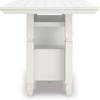 image:imageSignature Design by Ashley Counter Height Dining Extension Table TrestleAntique White