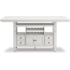 image:imageSignature Design by Ashley Counter Height Dining Extension Table TrestleAntique White