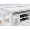 image:imageSignature Design by Ashley Counter Height Dining Extension Table TrestleAntique White