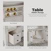 image:imageSignature Design by Ashley Counter Height Dining Extension Table TrestleAntique White
