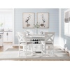 image:imageSignature Design by Ashley Counter Height Dining Extension Table TrestleAntique White