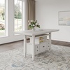 image:imageSignature Design by Ashley Counter Height Dining Extension Table TrestleAntique White