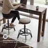 image:imageSignature Design by Ashley Counter Height Dining Table 72in Behind CouchBrown