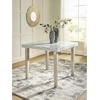 image:imageSignature Design by Ashley Counter Height Dining Table Square Faux Marble