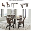 image:imageSignature Design by Ashley Counter Height Dining Table Square Faux Marble